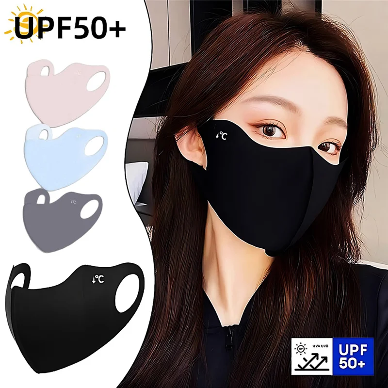 Surgical Mask - 1PC Summer Sunscreen Face Mask Breathable