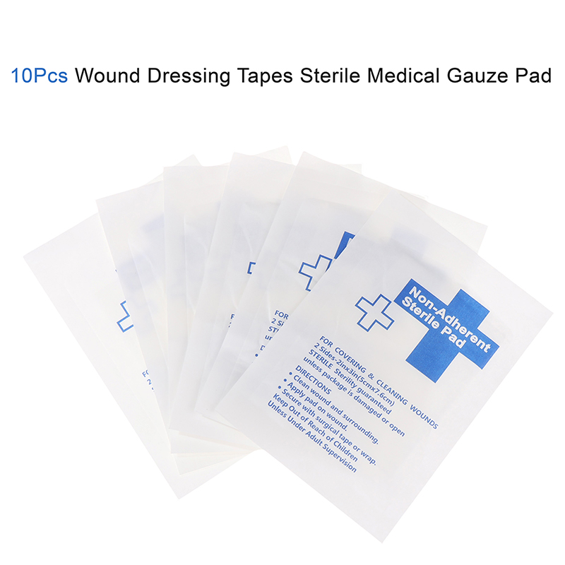 10Pcs Waterproof Gauze Pad Non - Medical Tape recension och pris