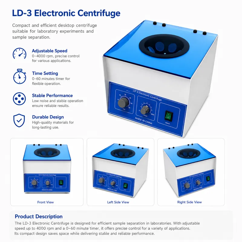 Laboratory Electric Centrifuge - Xlab Medical recension och pris