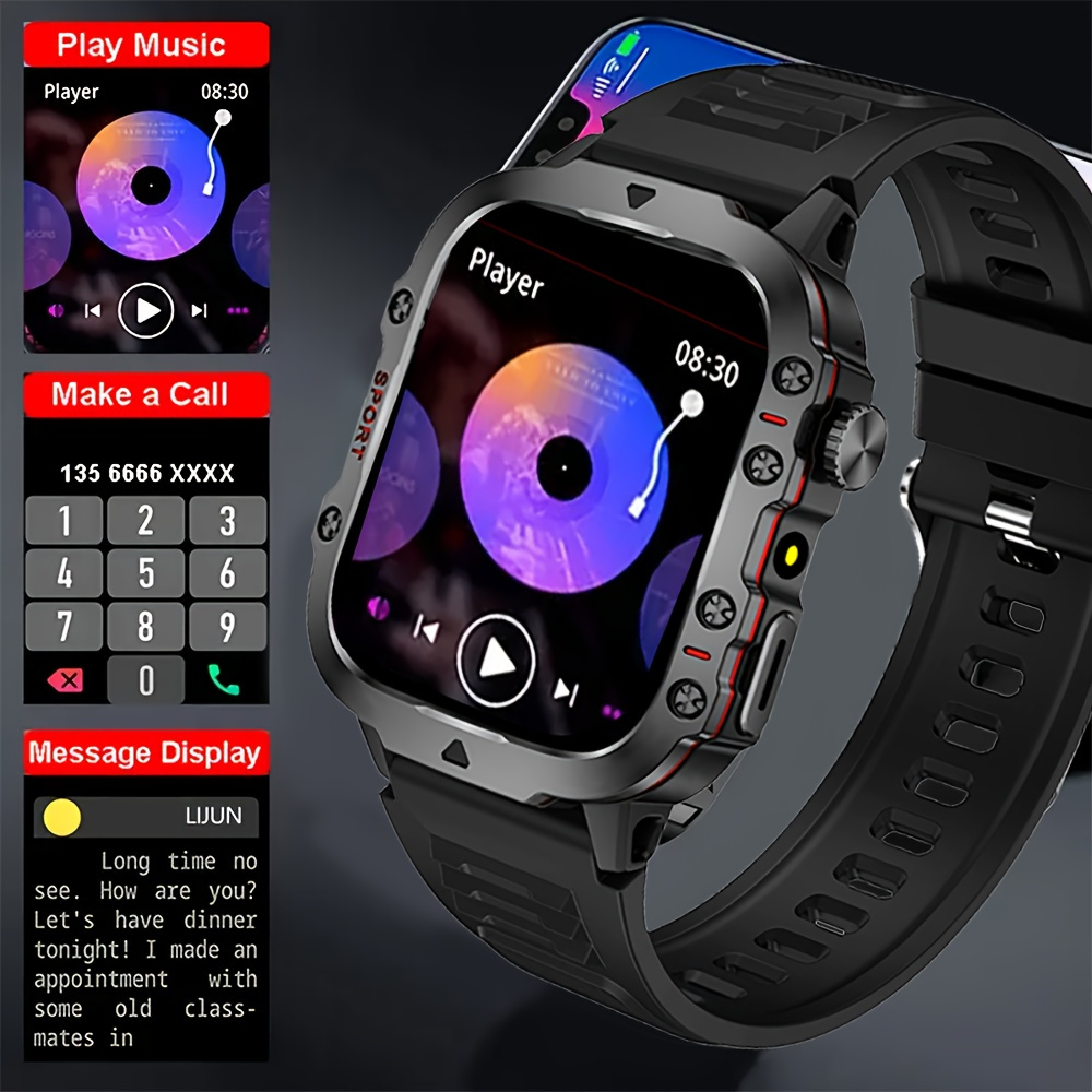 New Military GPS Smart Watch M - Blood Pressure Monitor recension och pris